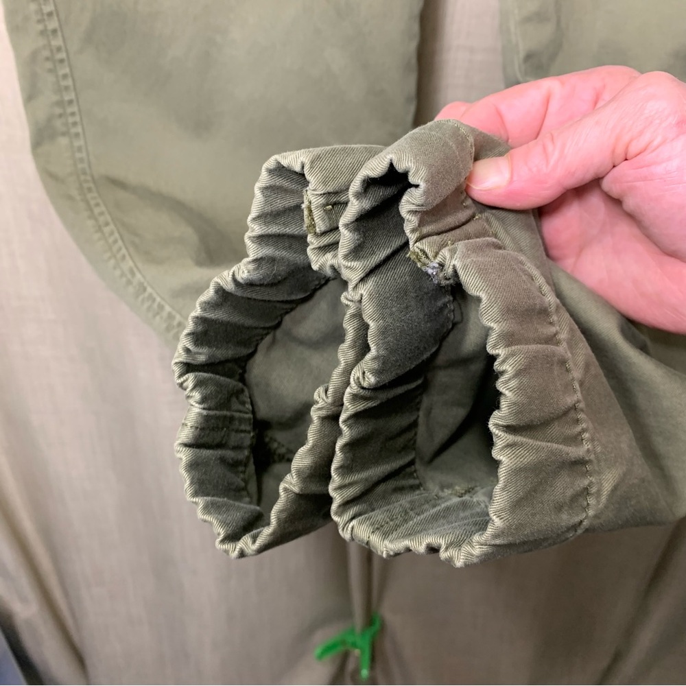 Levi's XX Chinos Jogger Military Green Sz L Elastic Hem Modern Denim Pants - Picture 7 of 16